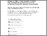 [thumbnail of Gender and Relationship Dynamics in Target-Reported Nightlife Sexual Harassment  An Exploratory Study of Perpetrator Characteristics.pdf]